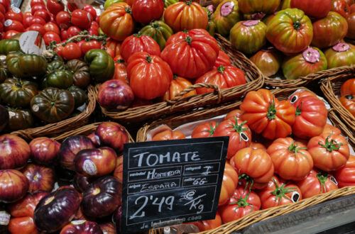 Tomaten op de markt